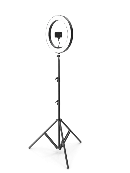 Selfie Lamp with iPhone