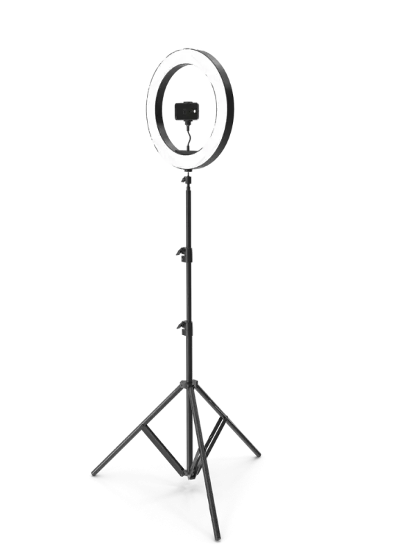 Selfie Lamp with iPhone